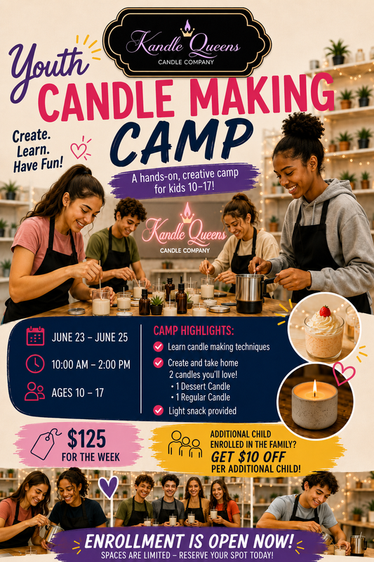 Youth Candle Making Camp